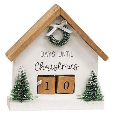 Days Until Christmas Woodland Home Countdown Calendar - The Fox Decor